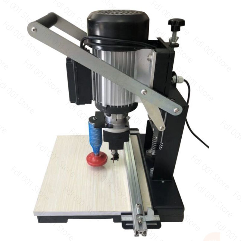 Tools For Woodworking Workshop - Holzbearbeitungs-Scharnierbohrer, tragbare multifunktionale halbautomatische Drehmaschine, DIY