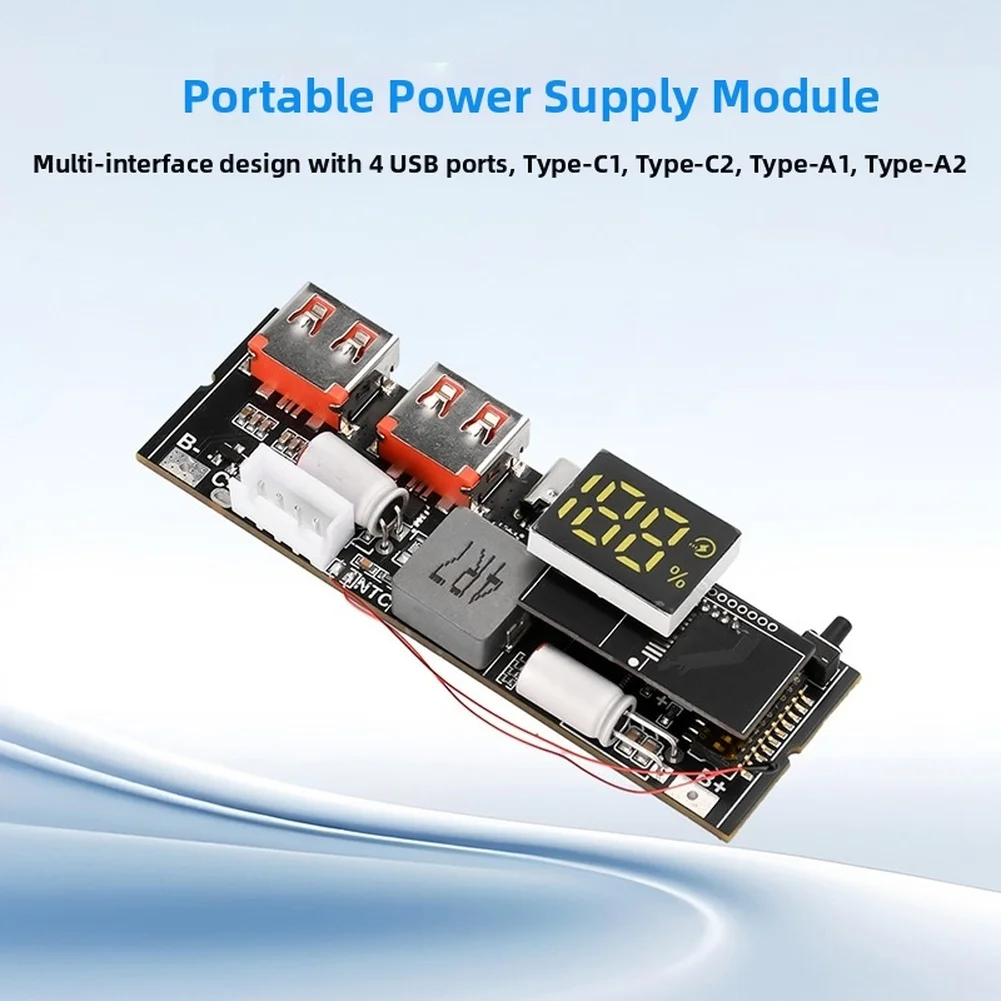 Tools Qc - 100W 65W Dual-USB-C-Powerbank-Leiterplatte DIY-Modul Schnellladung für