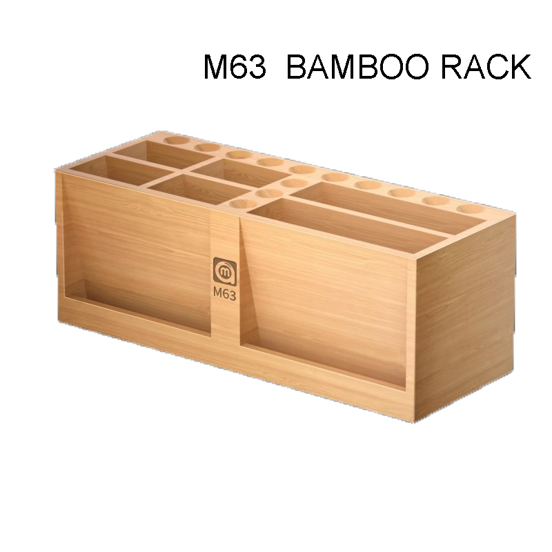 Tools For Woodworking Workshop - Amaoe M63 Bambo Aufbewahrungsbox, multifunktionales Aufbewahrungsregal,
