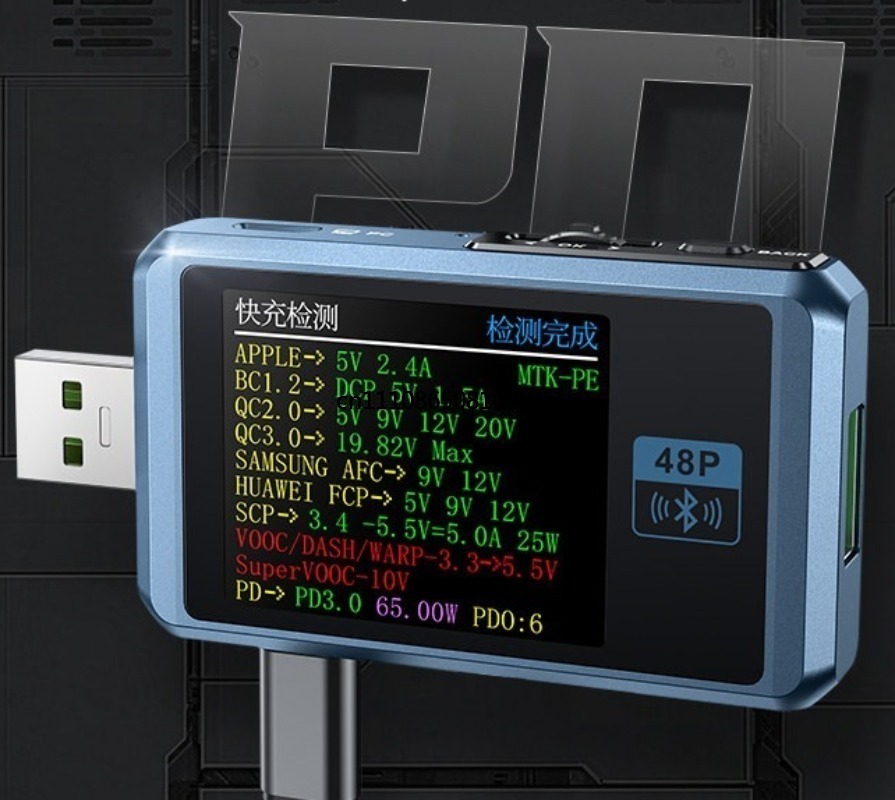 Tools Qc - Multifunktionaler USB-Spannungs- und Stromtester QC PD