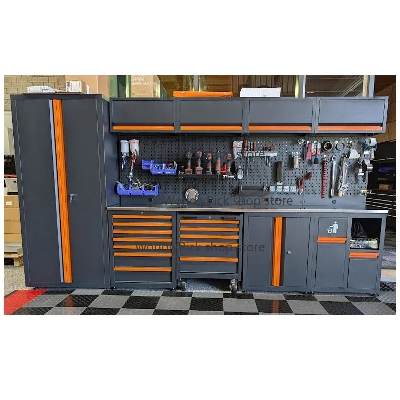 Workshop Tools Used - Kombinierter Werkzeugschrank, Multifunktionale Werkstatt-Arbeitsstation, Anpassbar als