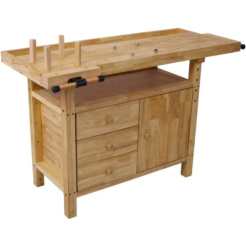 Workshop Tools Used - Stahl- und Holzwerkbänke werden in Garagenwerkstätten