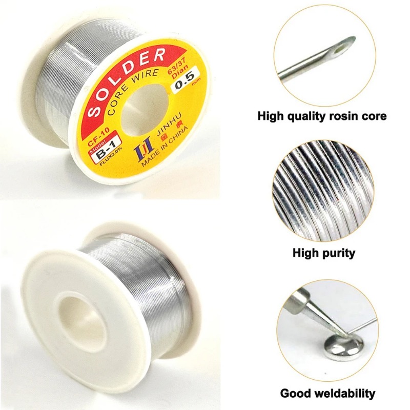 100g Zinn-Lötdraht mit Rosin-K – Tools For Electronic Workshop Bewertung und Preis