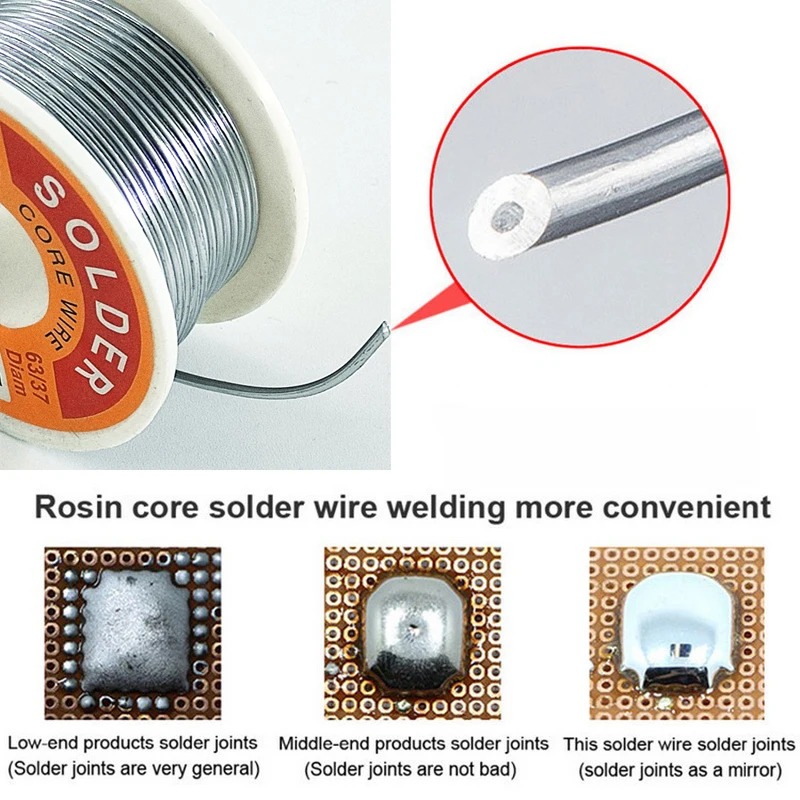 100g Zinn-Lötdraht mit Rosin-K – Tools For Electronic Workshop Bewertung und Preis