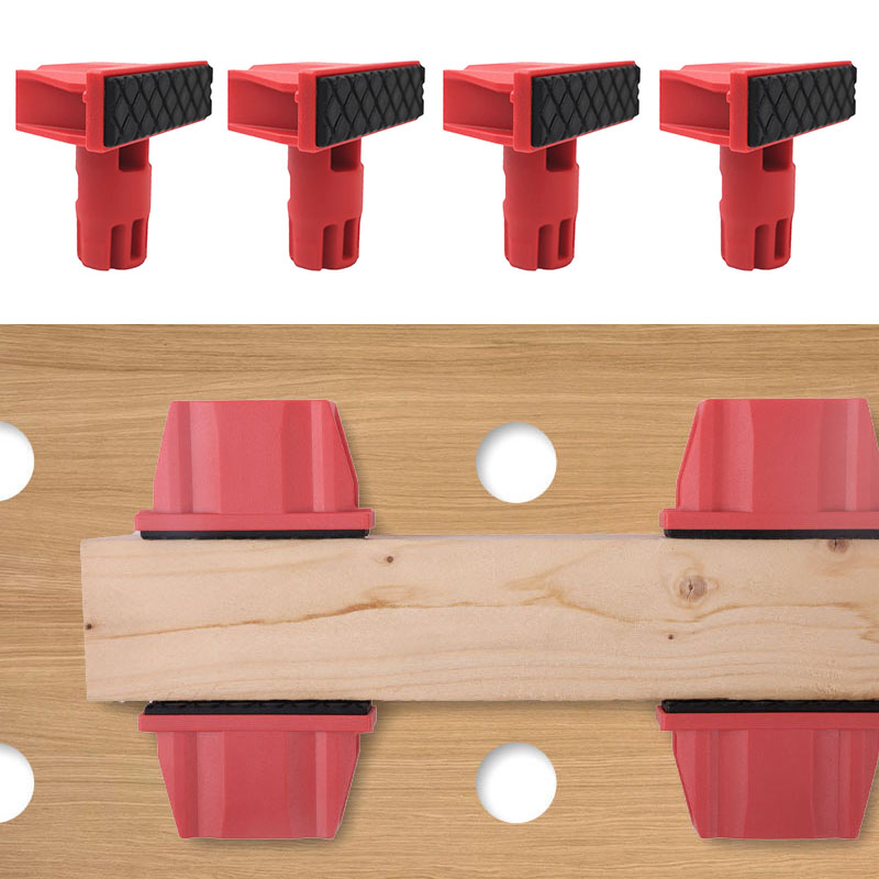 4 Stück Kunststoff-Bankhunde,  – Tools For Woodworking Workshop Bewertung und Preis