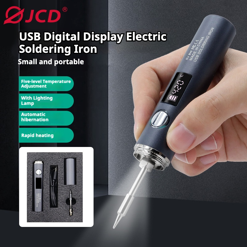 USB Typ-C Lötkolben, 5-Stufen  – Tools For Electronic Workshop Bewertung und Preis