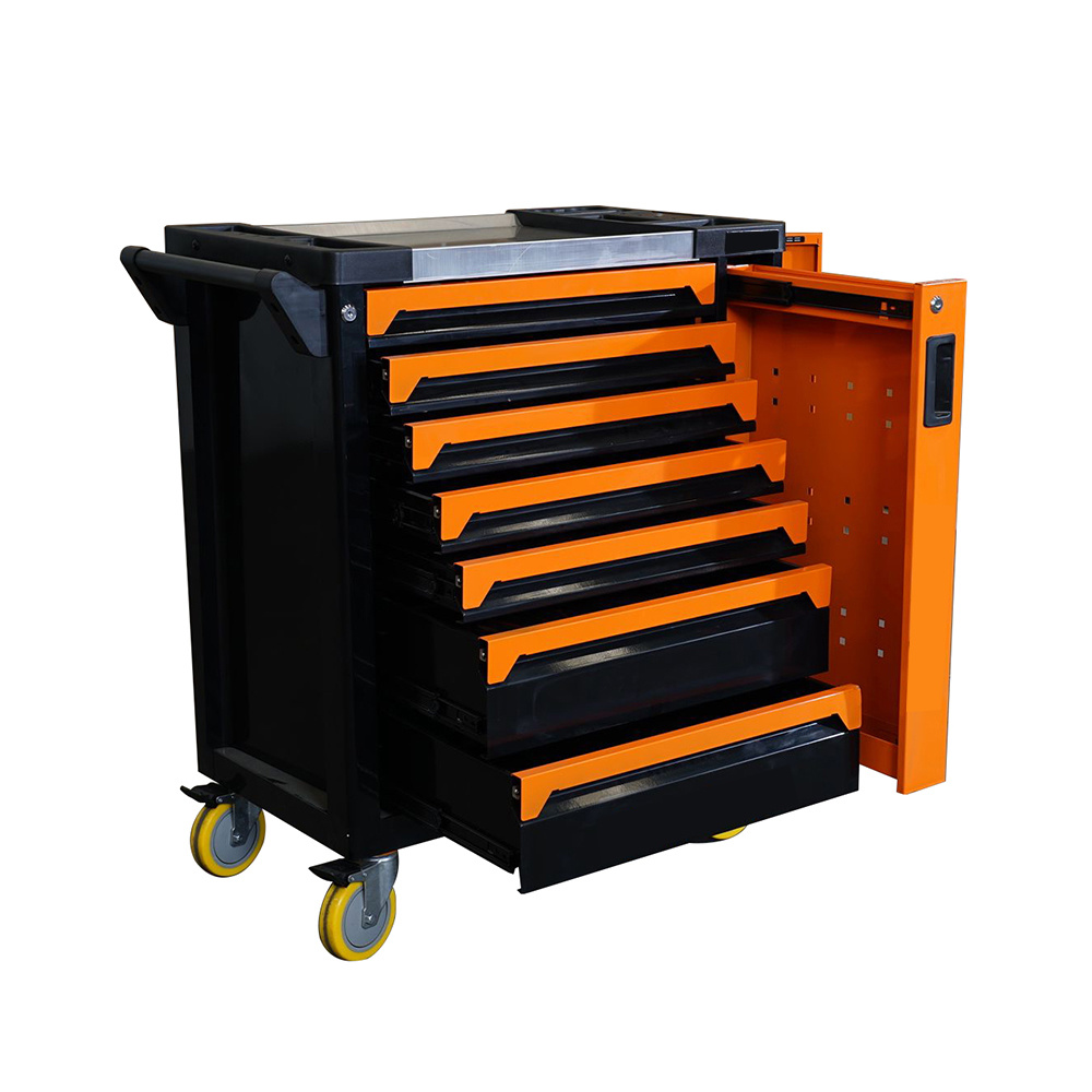 Mobiler Werkzeugschrank mit 7  – Workshop Tools Store Bewertung und Preis