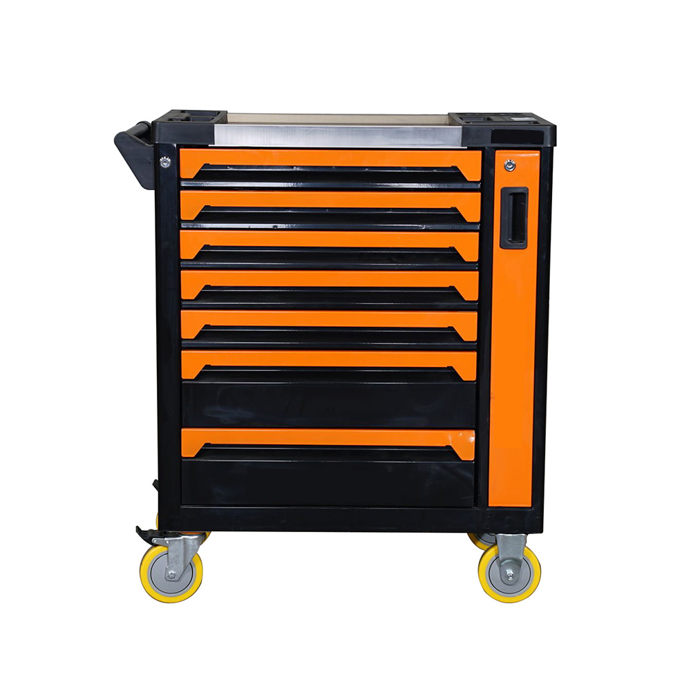 Mobiler Werkzeugschrank mit 7  – Workshop Tools Store Bewertung und Preis